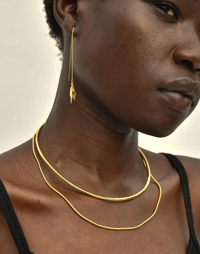Women Jewelry Madewell SOKO Delicate Bidu Chain Threader Earrings