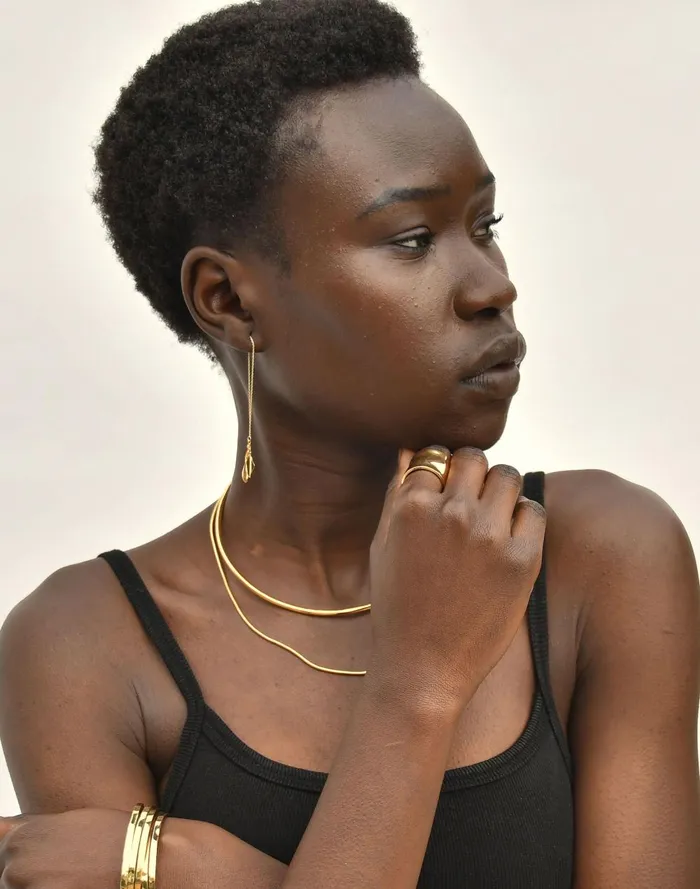 Women Jewelry Madewell SOKO Delicate Bidu Chain Threader Earrings