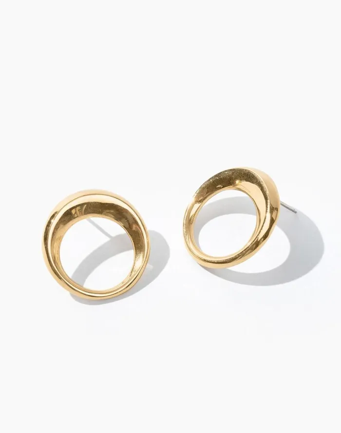 Women Jewelry Madewell SOKO Kaya Open Stud Earrings