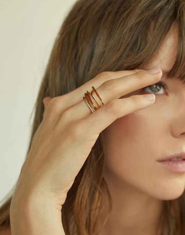Women Jewelry Madewell SOKO Laini Stacking Rings