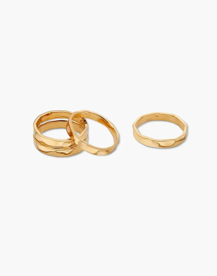 Women Jewelry Madewell SOKO Maji Stacking Rings