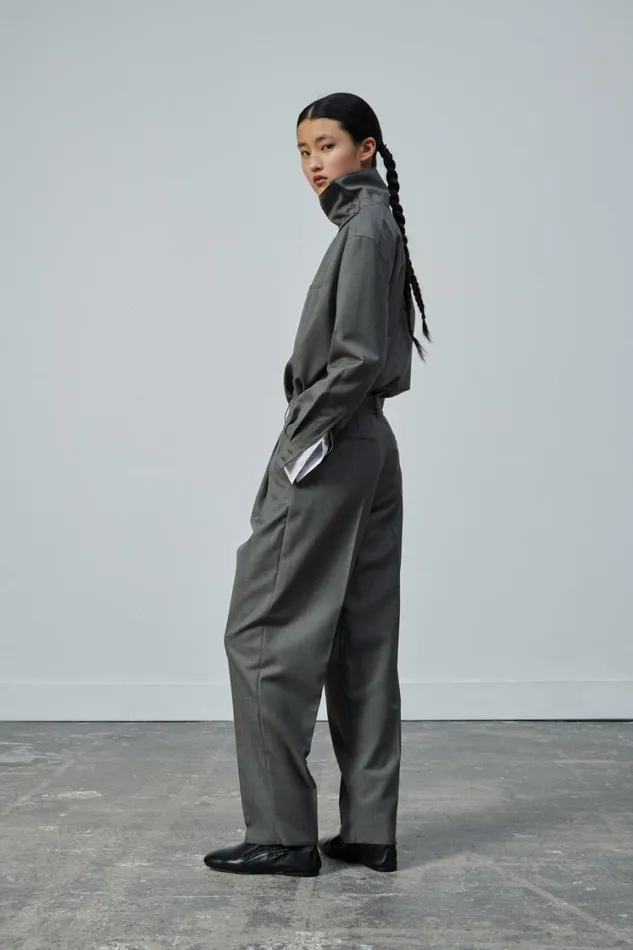 Women JOHN TROUSERS Grey Soeur Trousers