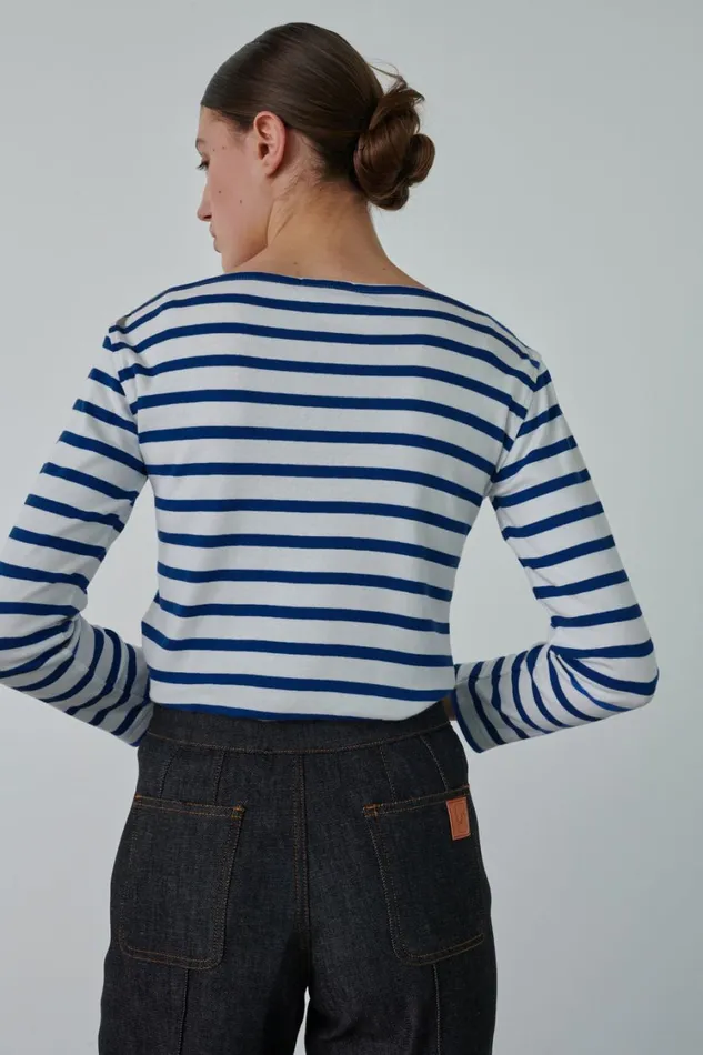 Women KATY TEESHIRT Whiteblue Soeur TShirts and Sweatshirts