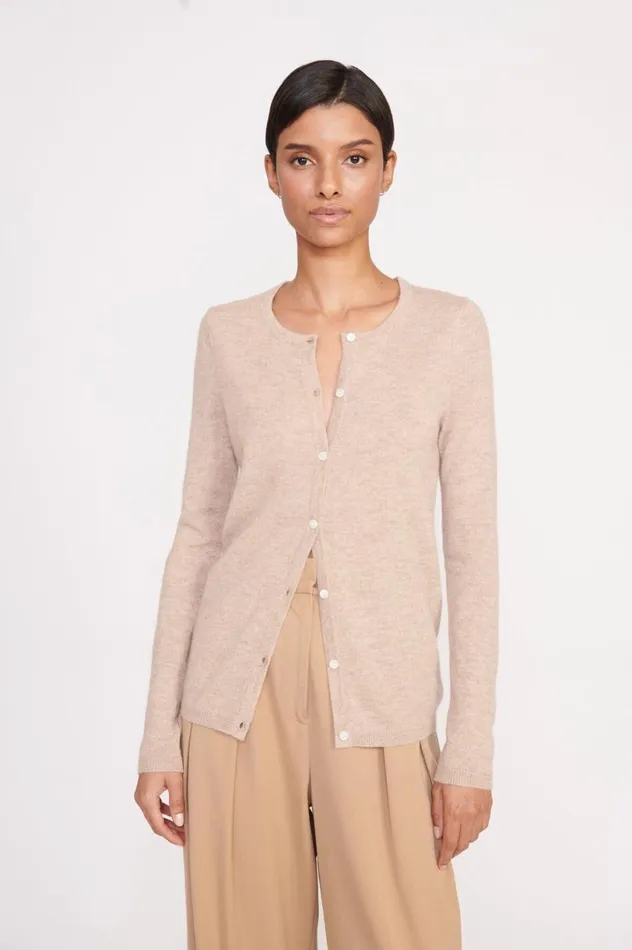 Women Knits STAUD ADAN CARDIGAN BEIGE