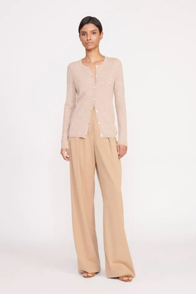 Women Knits STAUD ADAN CARDIGAN BEIGE Women Knits STAUD ADAN CARDIGAN BEIGE