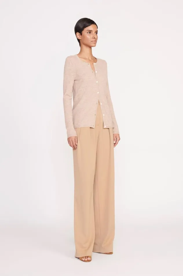 Women Knits STAUD ADAN CARDIGAN BEIGE Women Knits STAUD ADAN CARDIGAN BEIGE