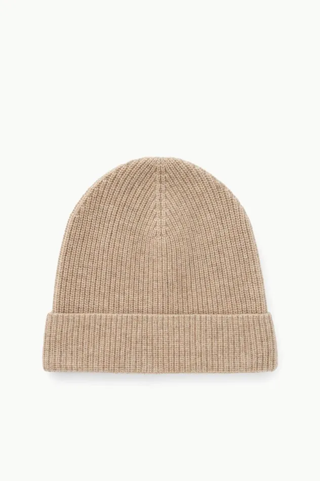 Women Knits STAUD STAUD LAYTON BEANIE BEIGE