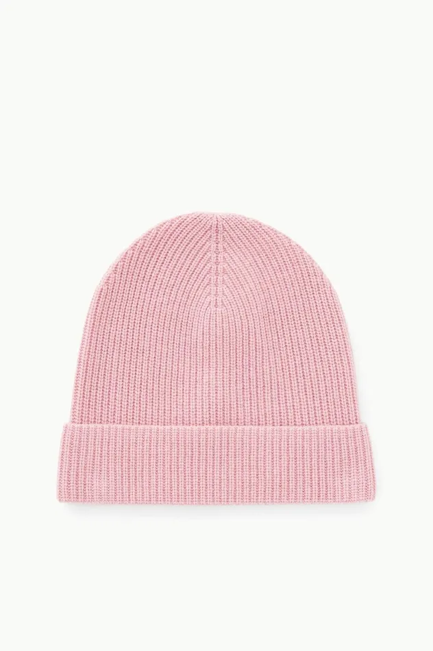 Women Knits STAUD STAUD LAYTON BEANIE CHERRY BLOSSOM