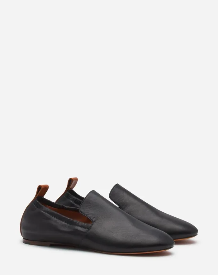 Women Lanvin Ballerinas Leather Ballerina Loafers Black Women Lanvin Ballerinas Leather Ballerina Loafers Black