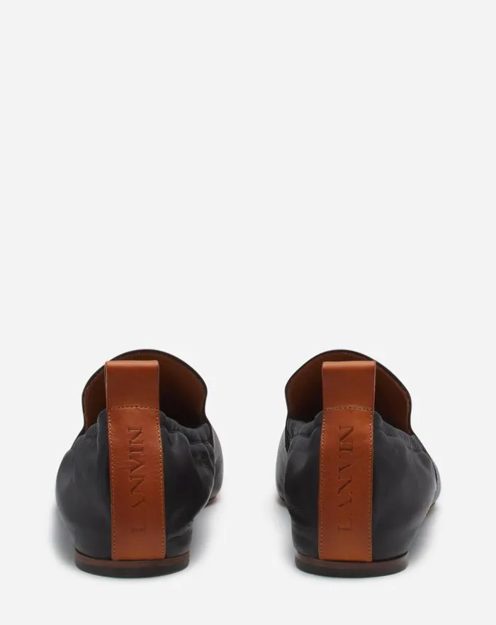 Women Lanvin Ballerinas Leather Ballerina Loafers Black Women Lanvin Ballerinas Leather Ballerina Loafers Black
