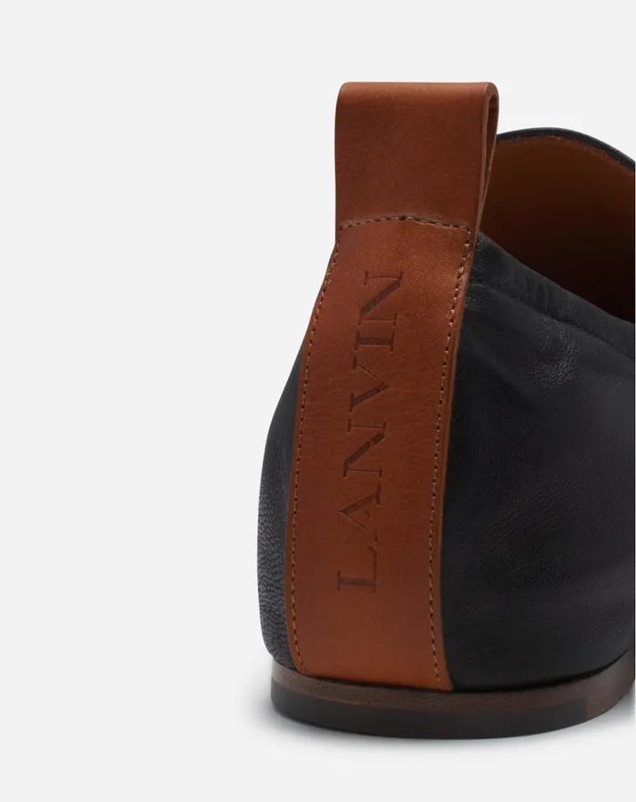 Women Lanvin Ballerinas Leather Ballerina Loafers Black Women Lanvin Ballerinas Leather Ballerina Loafers Black
