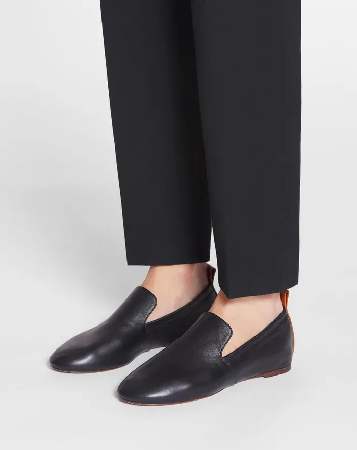 Women Lanvin Ballerinas Leather Ballerina Loafers Black Women Lanvin Ballerinas Leather Ballerina Loafers Black