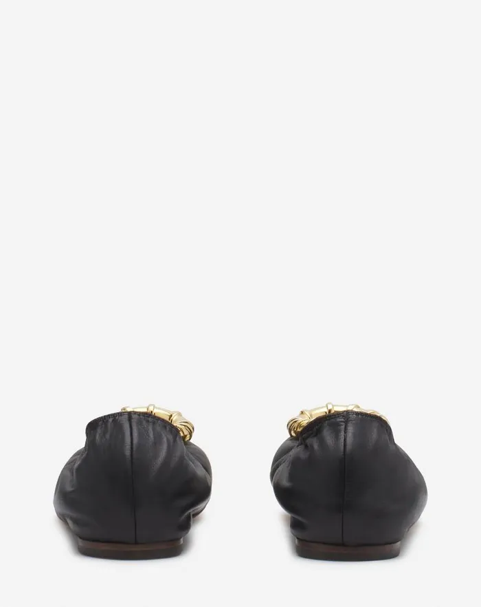 Women Lanvin Ballerinas Mlodie Leather Ballerina Flat Black Women Lanvin Ballerinas Mlodie Leather Ballerina Flat Black