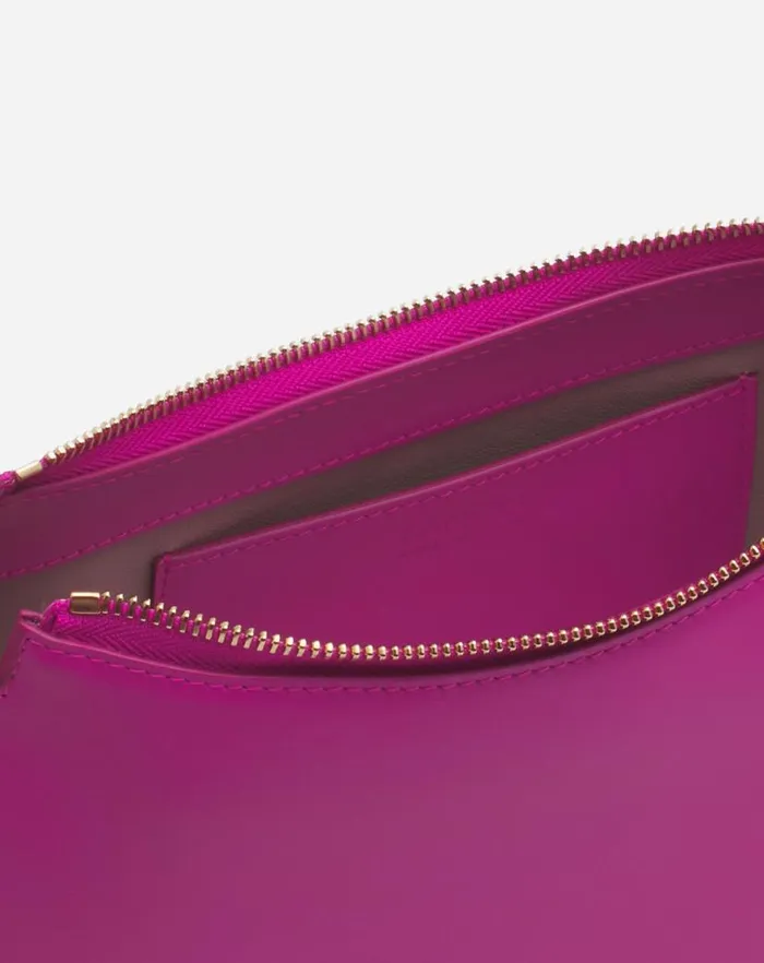Women Lanvin Concerto Concerto Baguette Leather Bag Fuchsia Women Lanvin Concerto Concerto Baguette Leather Bag Fuchsia