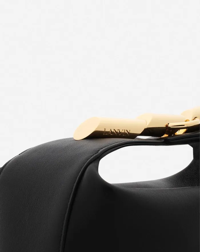 Women Lanvin Crossbody Bags and Shoulder Bags Haute Squence Leather Clutch Bag Black Women Lanvin Crossbody Bags and Shoulder Bags Haute Squence Leather Clutch Bag Black