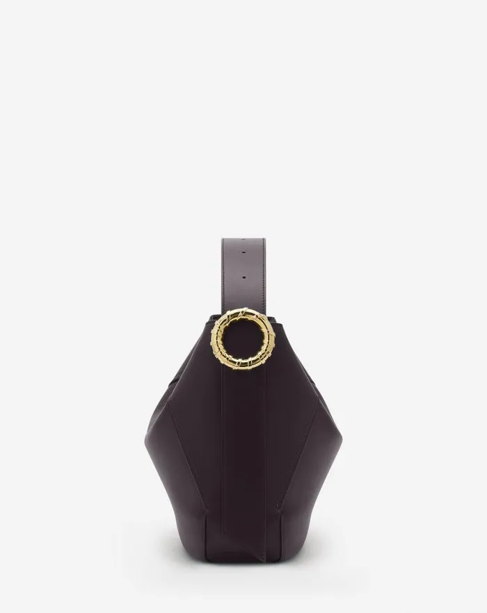 Women Lanvin Crossbody Bags and Shoulder Bags Leather Melodie Hobo Bag Amarena Women Lanvin Crossbody Bags and Shoulder Bags Leather Melodie Hobo Bag Amarena
