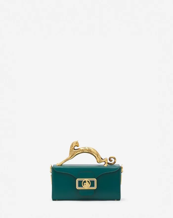 Women Lanvin Crossbody Bags and Shoulder Bags Leather Nano Pencil Cat Bag Dragon Women Lanvin Crossbody Bags and Shoulder Bags Leather Nano Pencil Cat Bag Dragon