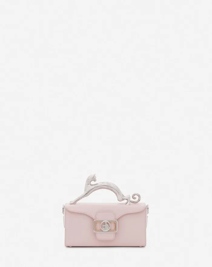 Women Lanvin Crossbody Bags and Shoulder Bags Leather Nano Pencil Cat Bag Ros Women Lanvin Crossbody Bags and Shoulder Bags Leather Nano Pencil Cat Bag Ros