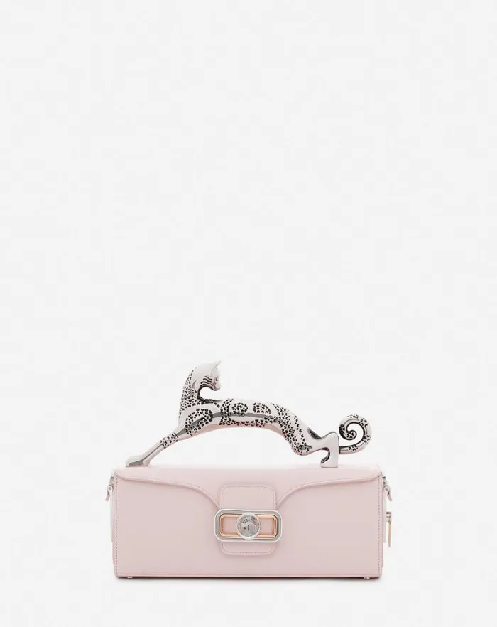 Women Lanvin Crossbody Bags and Shoulder Bags Medium Leather Pencil Cat Bag Ros Women Lanvin Crossbody Bags and Shoulder Bags Medium Leather Pencil Cat Bag Ros
