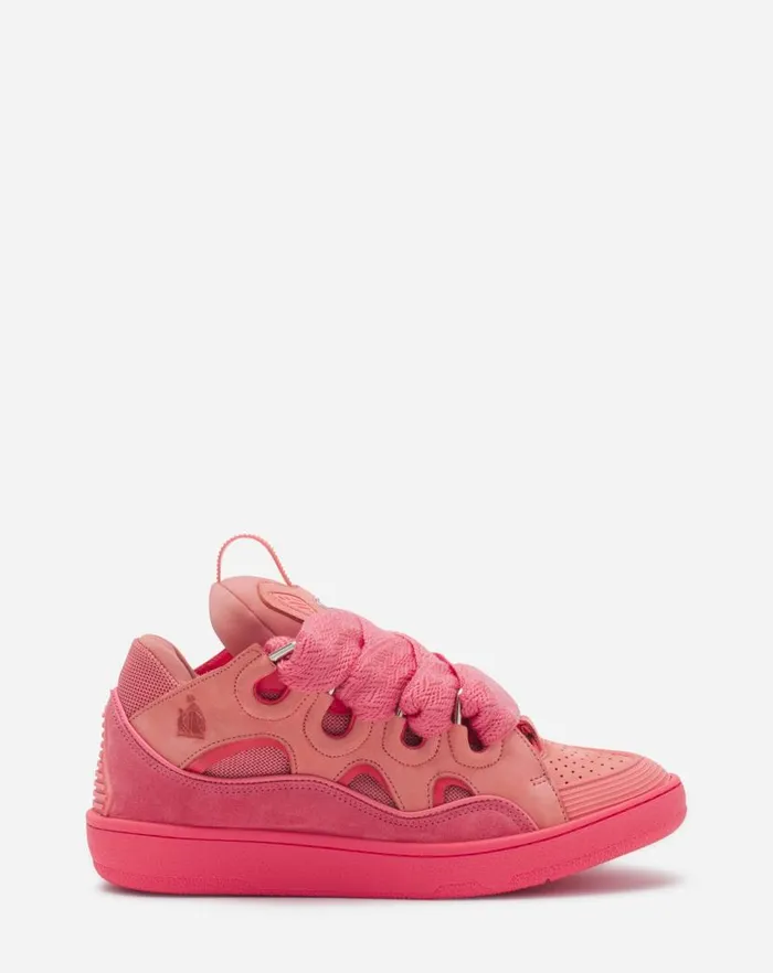 Women Lanvin Curb Leather Curb Sneakers Venus