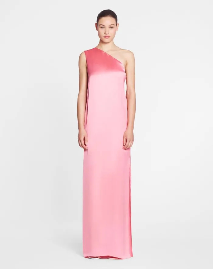 Women Lanvin Dresses Asymmetrical Long Dress With Ribbon Detail Venus Women Lanvin Dresses Asymmetrical Long Dress With Ribbon Detail Venus