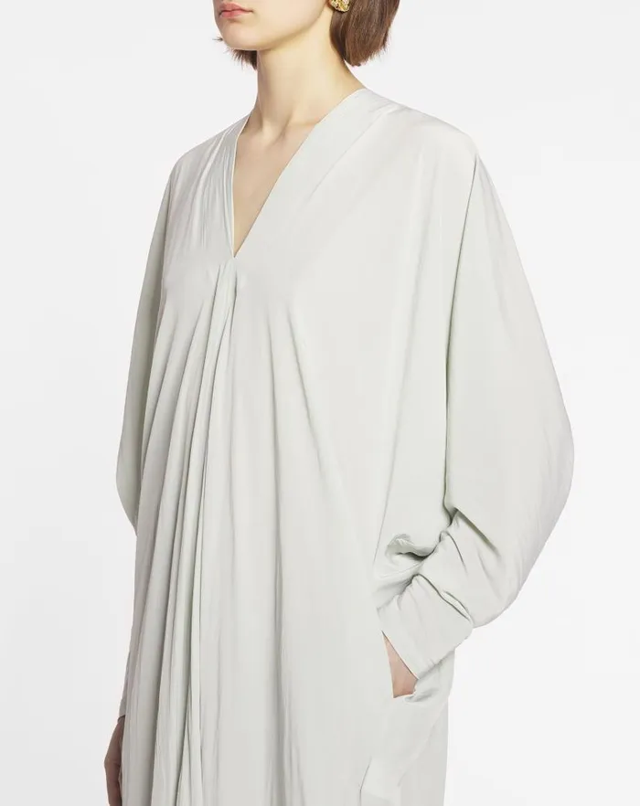 Women Lanvin Dresses Caftan Dress Sage Women Lanvin Dresses Caftan Dress Sage