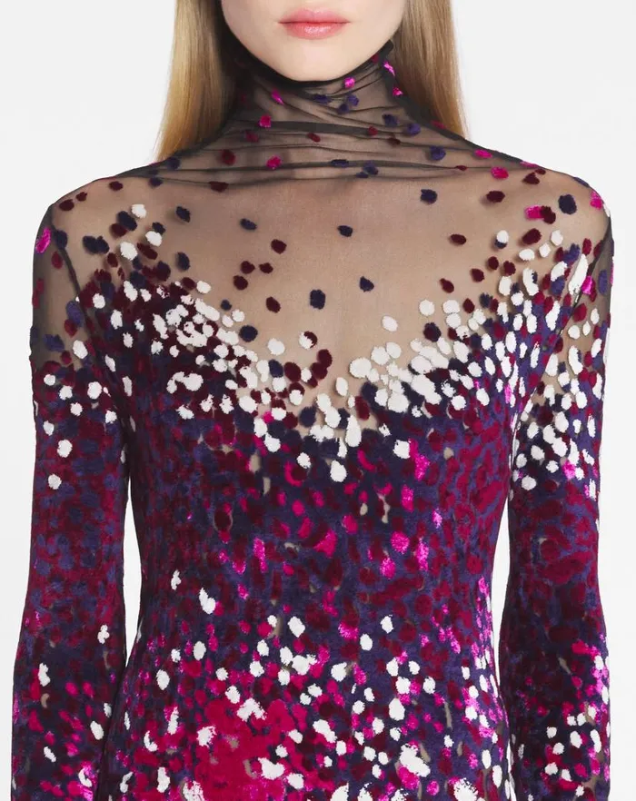 Women Lanvin Dresses Devoured Jersey Dress Fuchsiajapanese Ink Women Lanvin Dresses Devoured Jersey Dress Fuchsiajapanese Ink