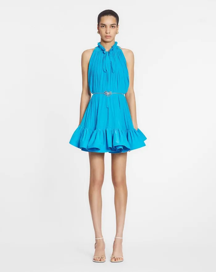 Women Lanvin Dresses Short Dress With Ruffles Pool