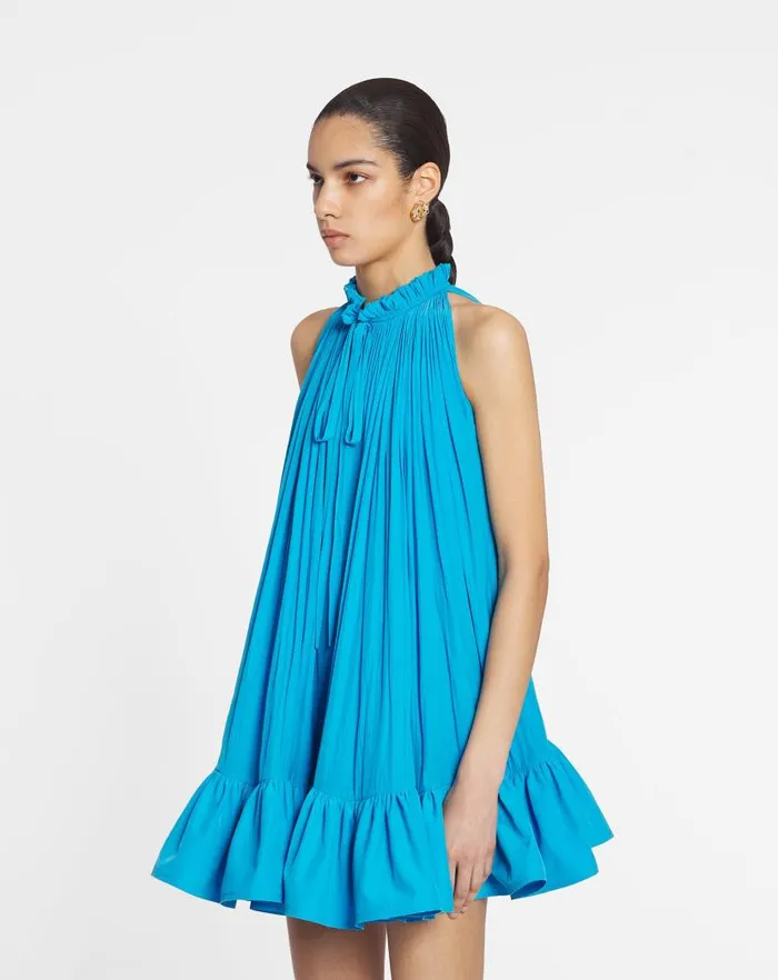 Women Lanvin Dresses Short Dress With Ruffles Pool