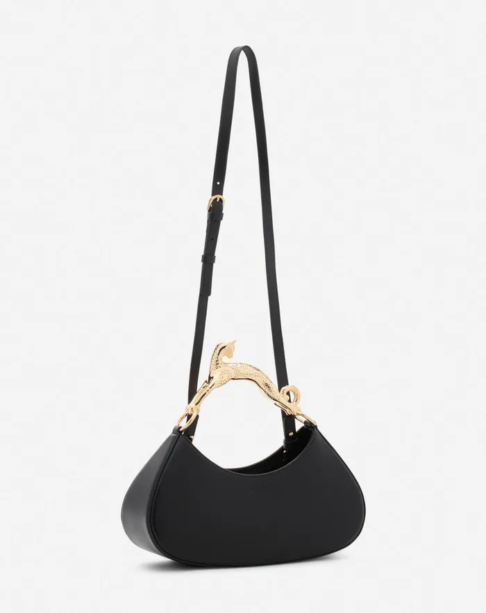 Women Lanvin Hobo Hobo Cat Bolide Leather Bag Black Women Lanvin Hobo Hobo Cat Bolide Leather Bag Black