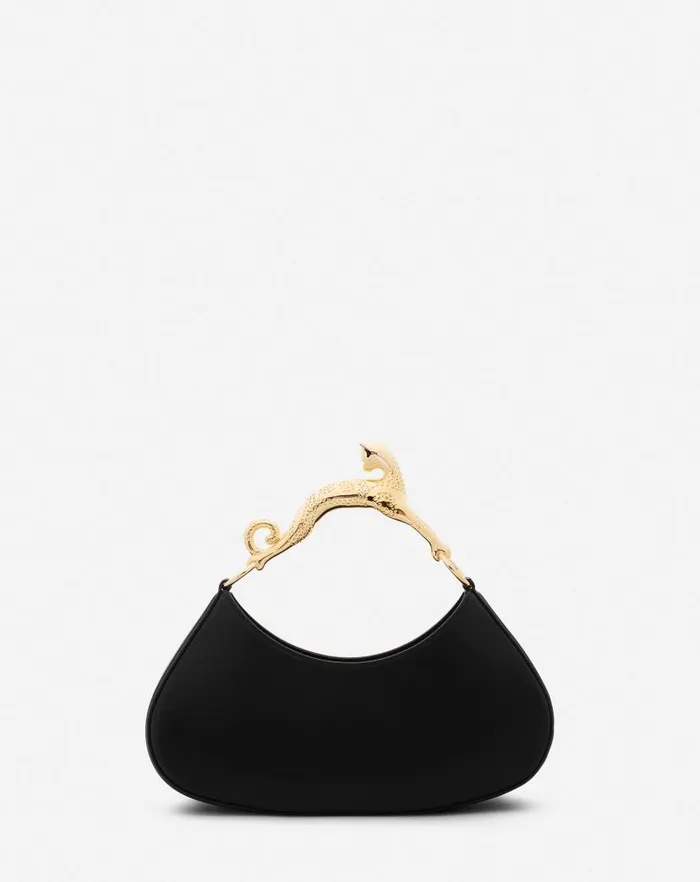 Women Lanvin Hobo Hobo Cat Bolide Leather Bag Black Women Lanvin Hobo Hobo Cat Bolide Leather Bag Black