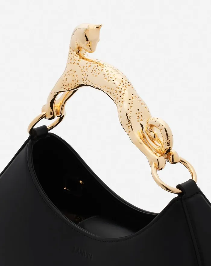 Women Lanvin Hobo Hobo Cat Bolide Leather Bag Black Women Lanvin Hobo Hobo Cat Bolide Leather Bag Black