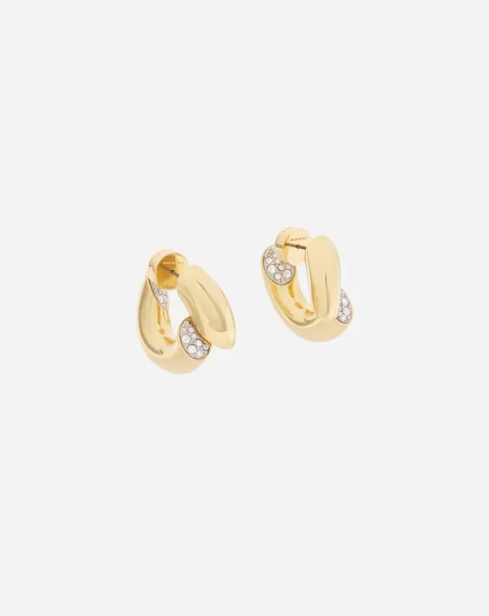 Women Lanvin Jewelry Sequence By Lanvin Rhinestone Earrings Goldcrystal
