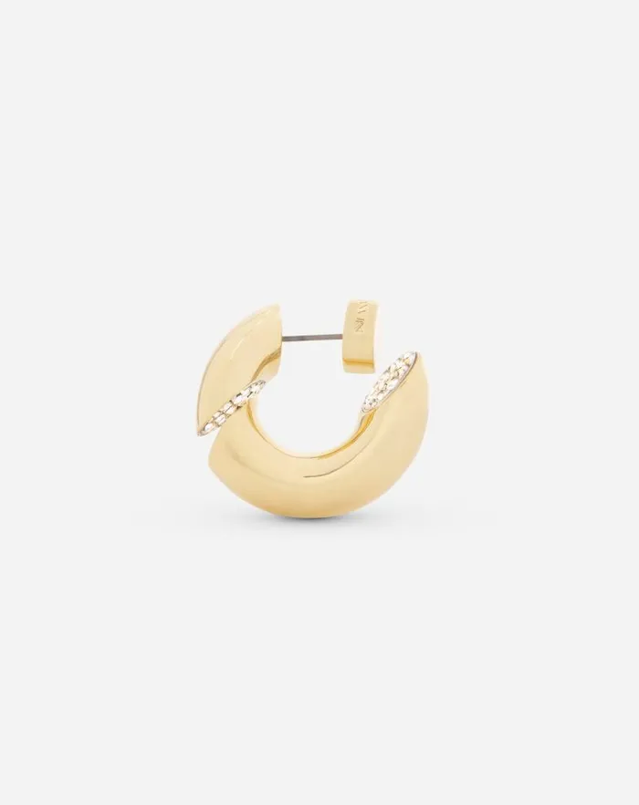 Women Lanvin Jewelry Sequence By Lanvin Rhinestone Earrings Goldcrystal