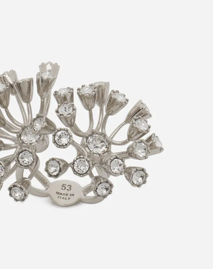 Women Lanvin Jewelry Traviata By Lanvin Ring Silvercrystal Women Lanvin Jewelry Traviata By Lanvin Ring Silvercrystal