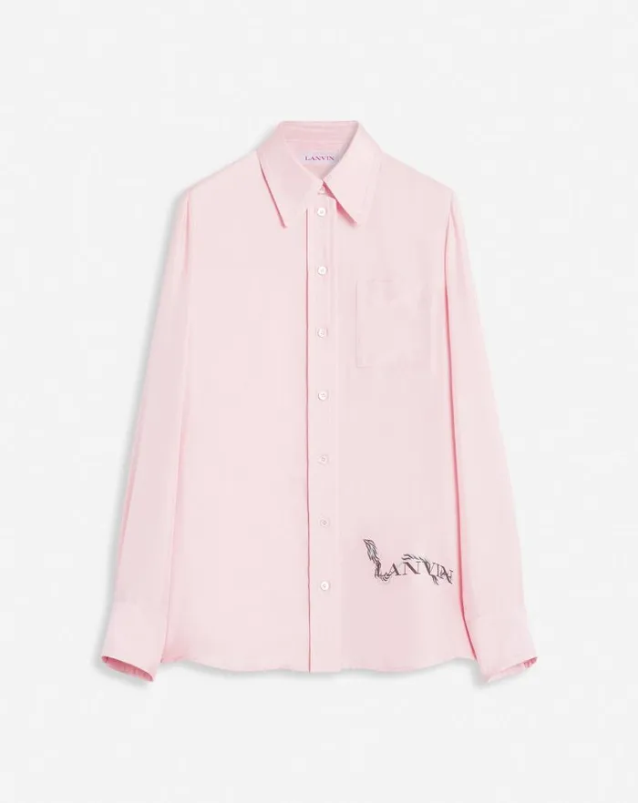 Women Lanvin Knitwear Classic Fluid Shirt Ros