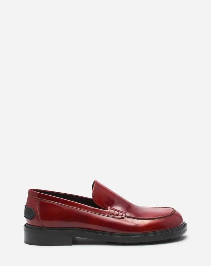 Women Lanvin Loafers Spinto Loafers In Smooth Leather Dark Brown