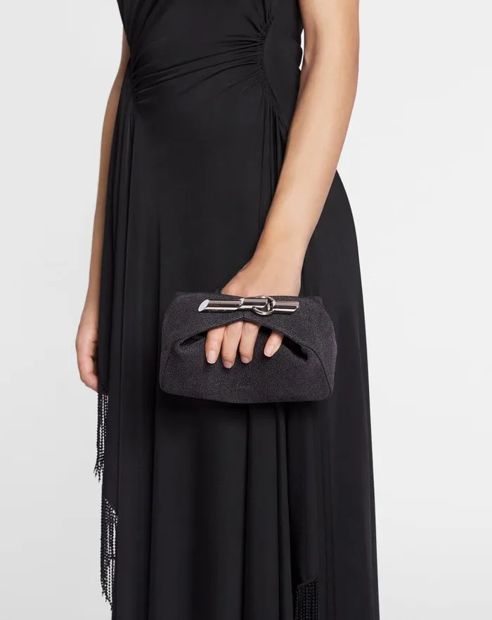 Women Lanvin Mini Bags and Clutches Haute Squence Clutch Bag In Suede Black Women Lanvin Mini Bags and Clutches Haute Squence Clutch Bag In Suede Black