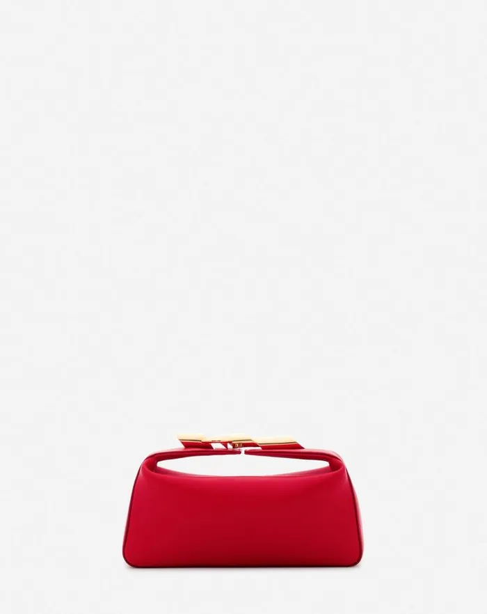 Women Lanvin Mini Bags and Clutches Haute Squence Leather Clutch Bag Flame Women Lanvin Mini Bags and Clutches Haute Squence Leather Clutch Bag Flame