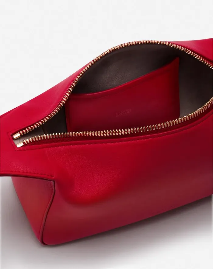 Women Lanvin Mini Bags and Clutches Haute Squence Leather Clutch Bag Flame Women Lanvin Mini Bags and Clutches Haute Squence Leather Clutch Bag Flame