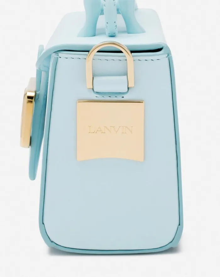 Women Lanvin Mini Bags and Clutches Leather Nano Pencil Cat Bag Lanvin Blue Women Lanvin Mini Bags and Clutches Leather Nano Pencil Cat Bag Lanvin Blue