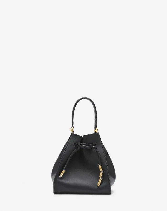 Women Lanvin Mini Bags and Clutches Small Leather Sequence By Lanvin Handbag Black Women Lanvin Mini Bags and Clutches Small Leather Sequence By Lanvin Handbag Black