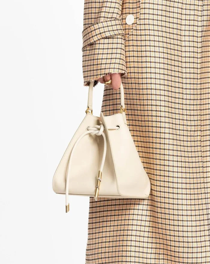 Women Lanvin Mini Bags and Clutches Small Leather Sequence By Lanvin Handbag Plaster
