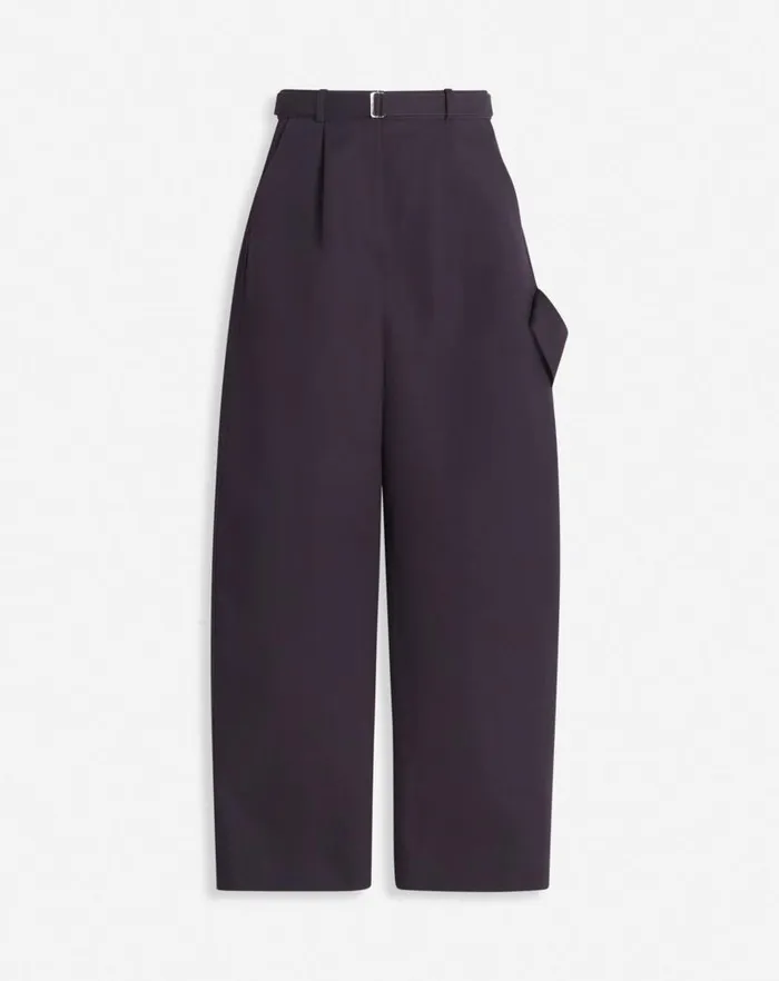 Women Lanvin Pants Balloon Pants Japanese Ink