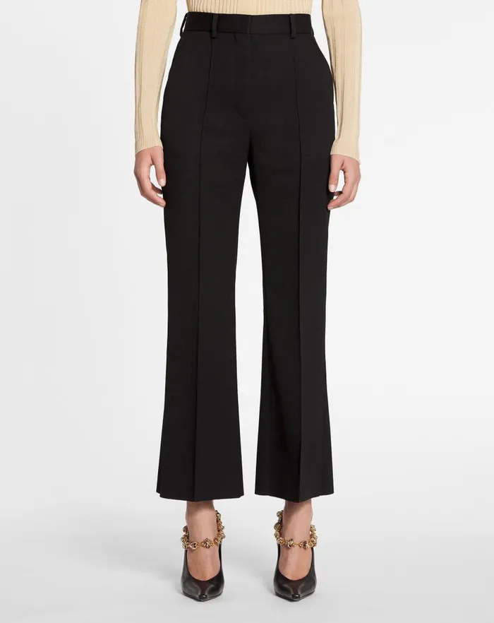 Women Lanvin Pants Flared Pants Black