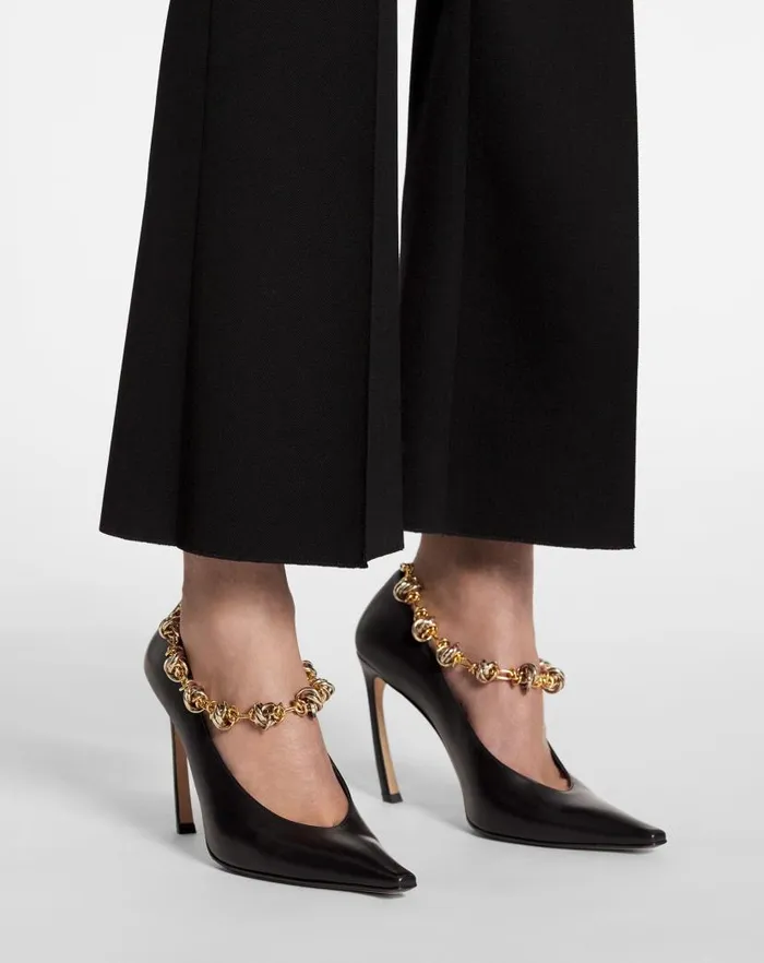 Women Lanvin Pants Flared Pants Black