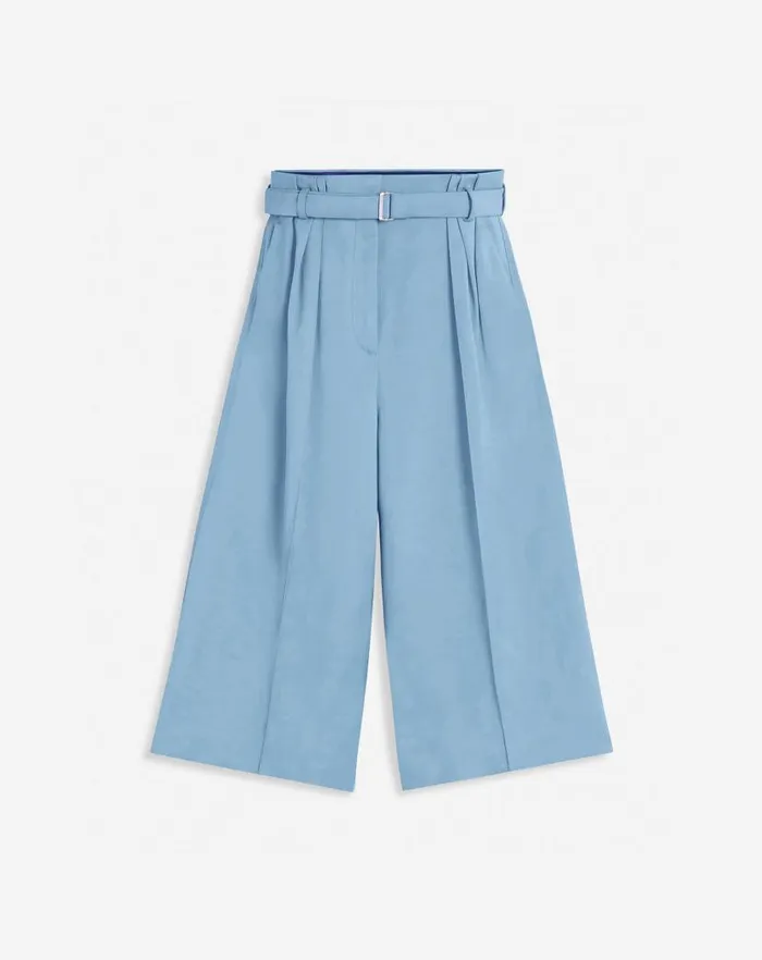 Women Lanvin Pants Long Bermuda Shorts Lunar