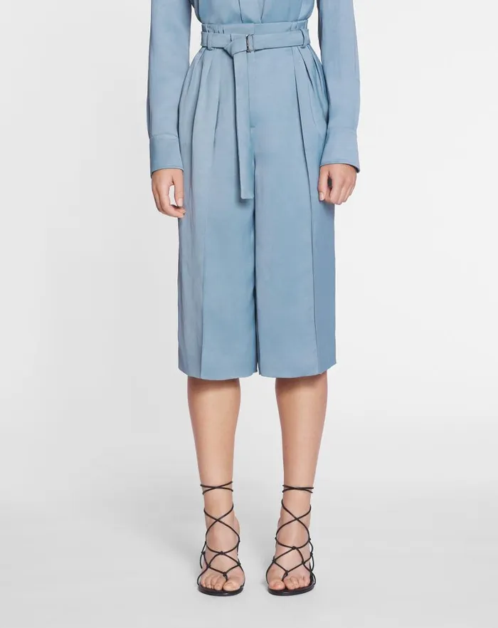 Women Lanvin Pants Long Bermuda Shorts Lunar Women Lanvin Pants Long Bermuda Shorts Lunar