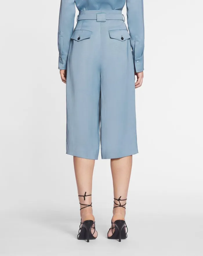 Women Lanvin Pants Long Bermuda Shorts Lunar Women Lanvin Pants Long Bermuda Shorts Lunar