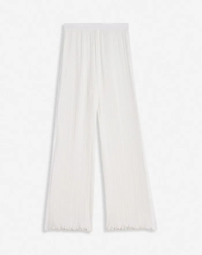 Women Lanvin Pants Pleated Pants Off White